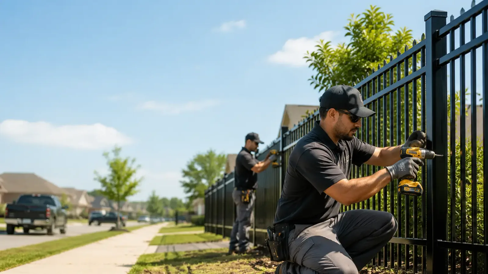 Metal Fence Installation in Richmond, OH
